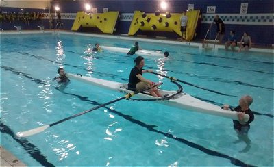 Capsize drill at Outer West Pool 2 Nov 14